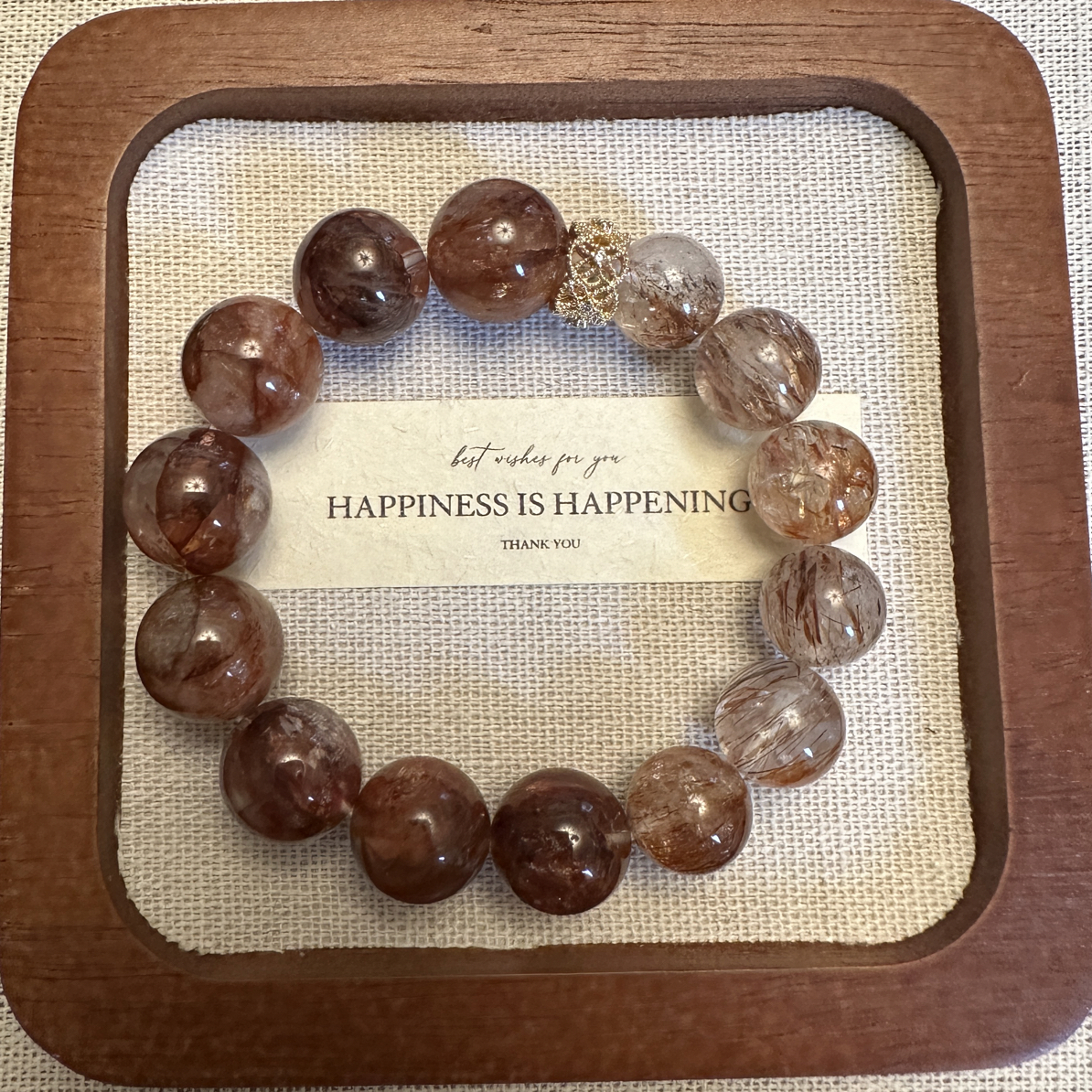 RoseFragment 沐光独家款水晶女神美&米米   水晶手串 多样性发货