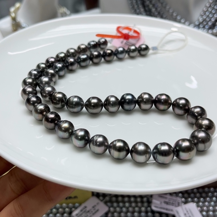 海水珍珠项链银S925镶嵌