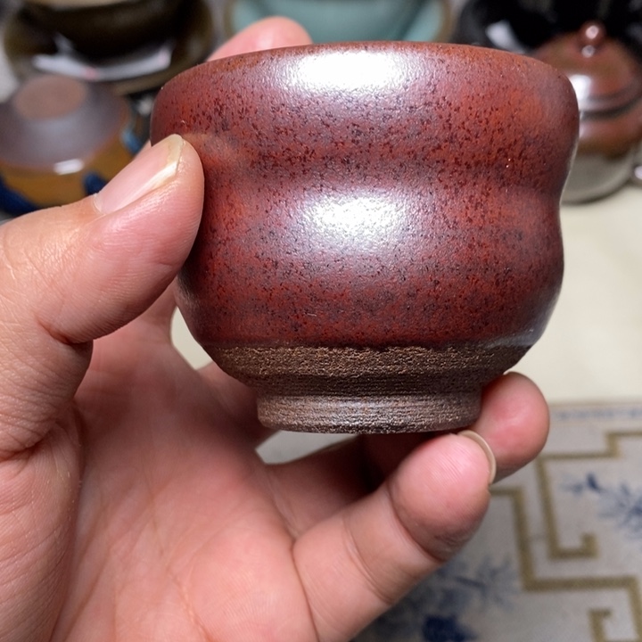 茶盏盏心茶器放漏了