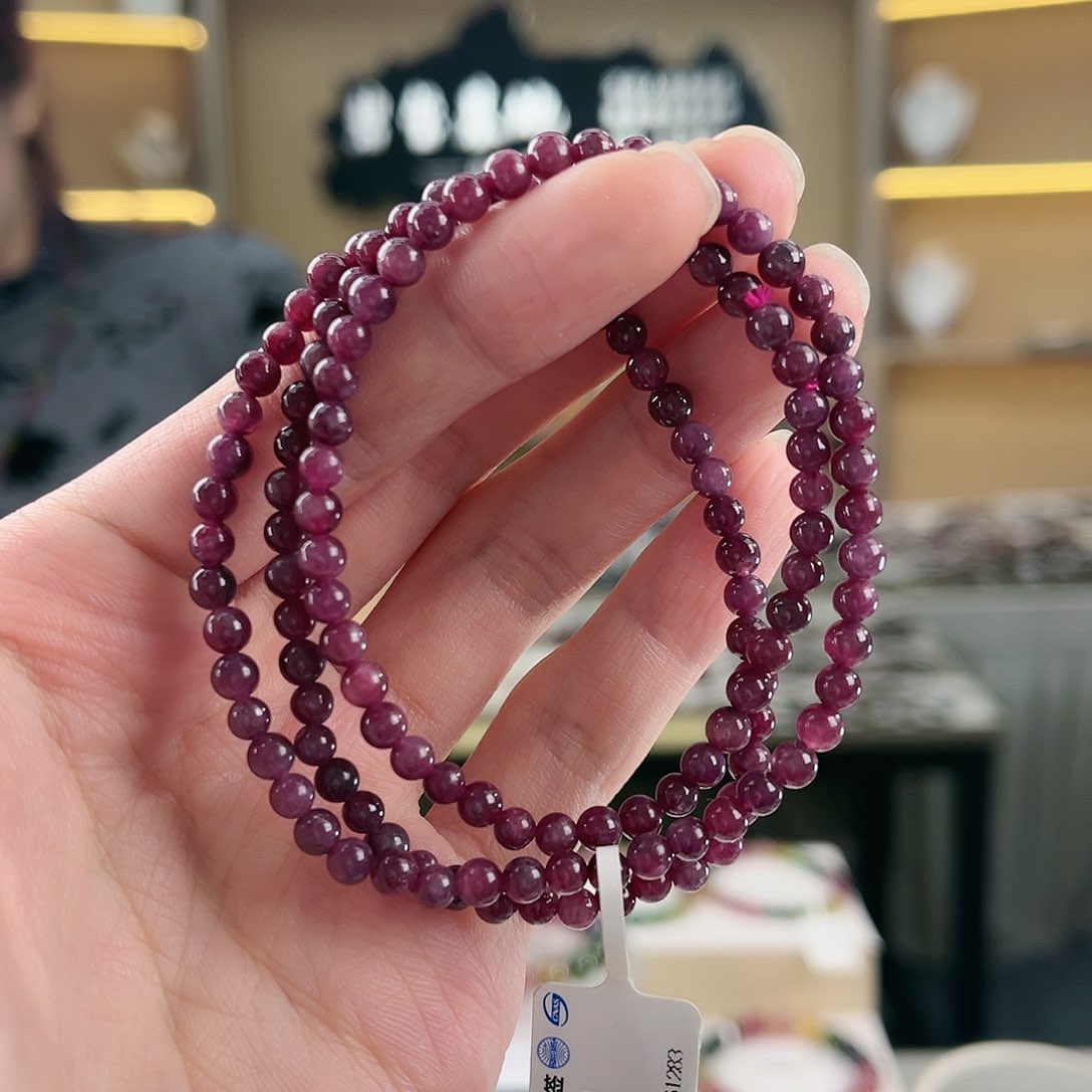 碧玺（多样性发一件）4mm未镶嵌碧玺