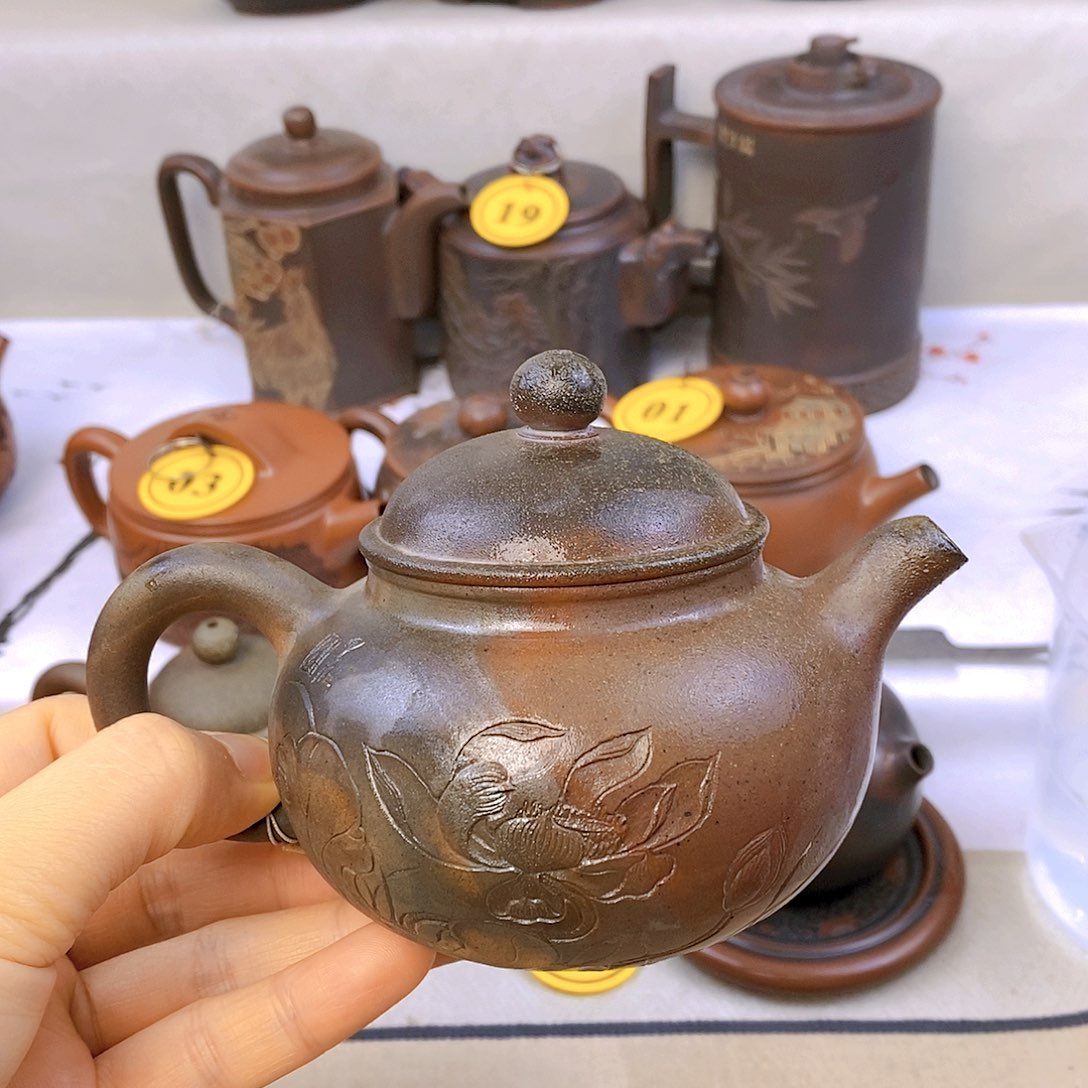 陶瓷柴烧壶250毫升