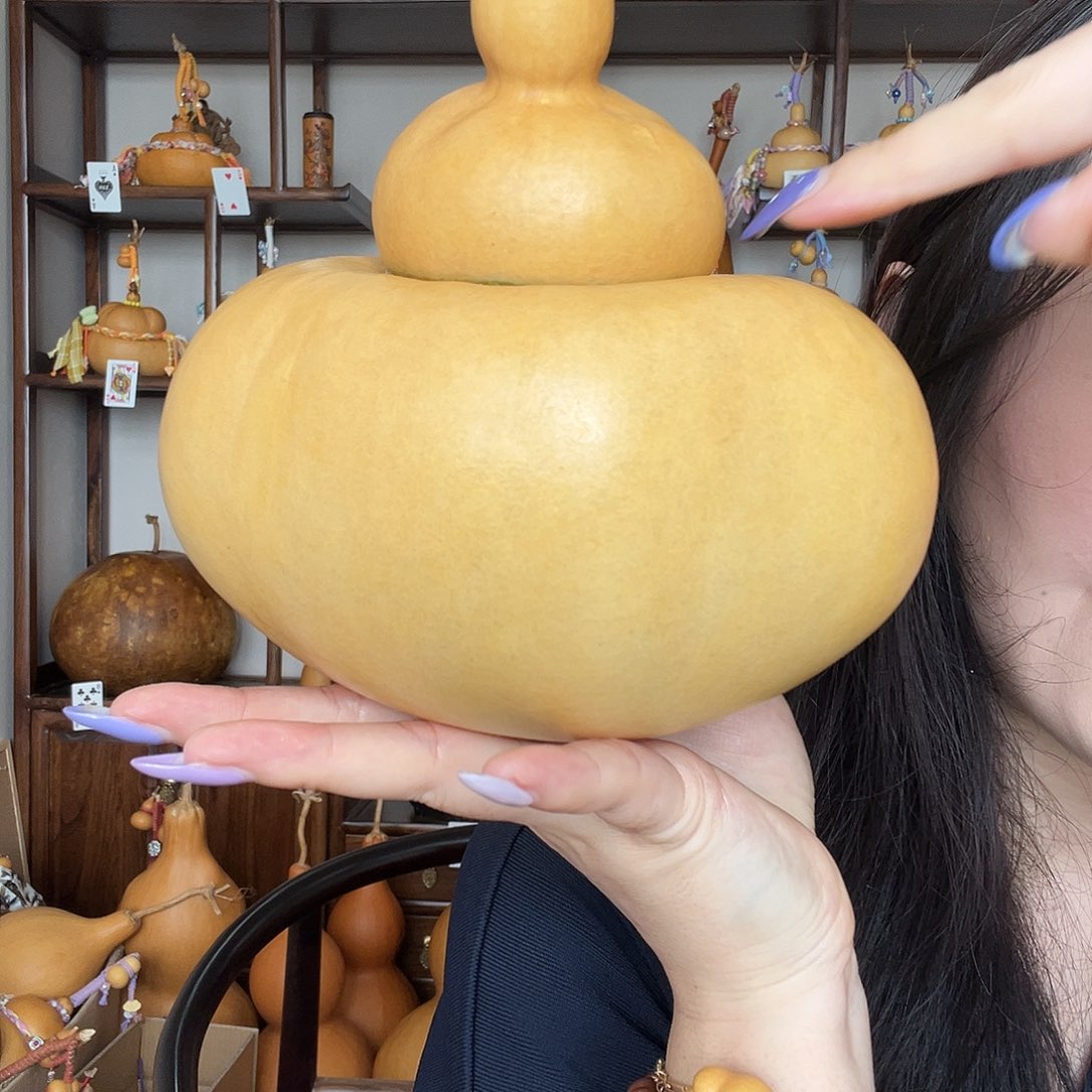 晨***）钱袋子葫芦摆件葫芦