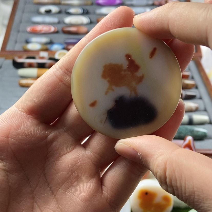 【闪购商品】玛瑙/玉髓颈饰未镶嵌平**生