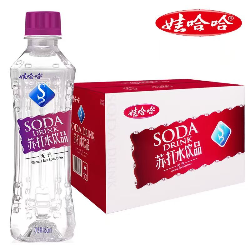 娃哈哈无汽苏打水350ML*24瓶