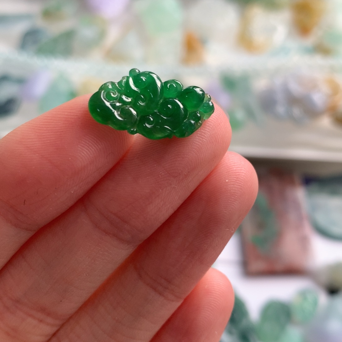 定制翡翠未镶嵌巡*翡翠