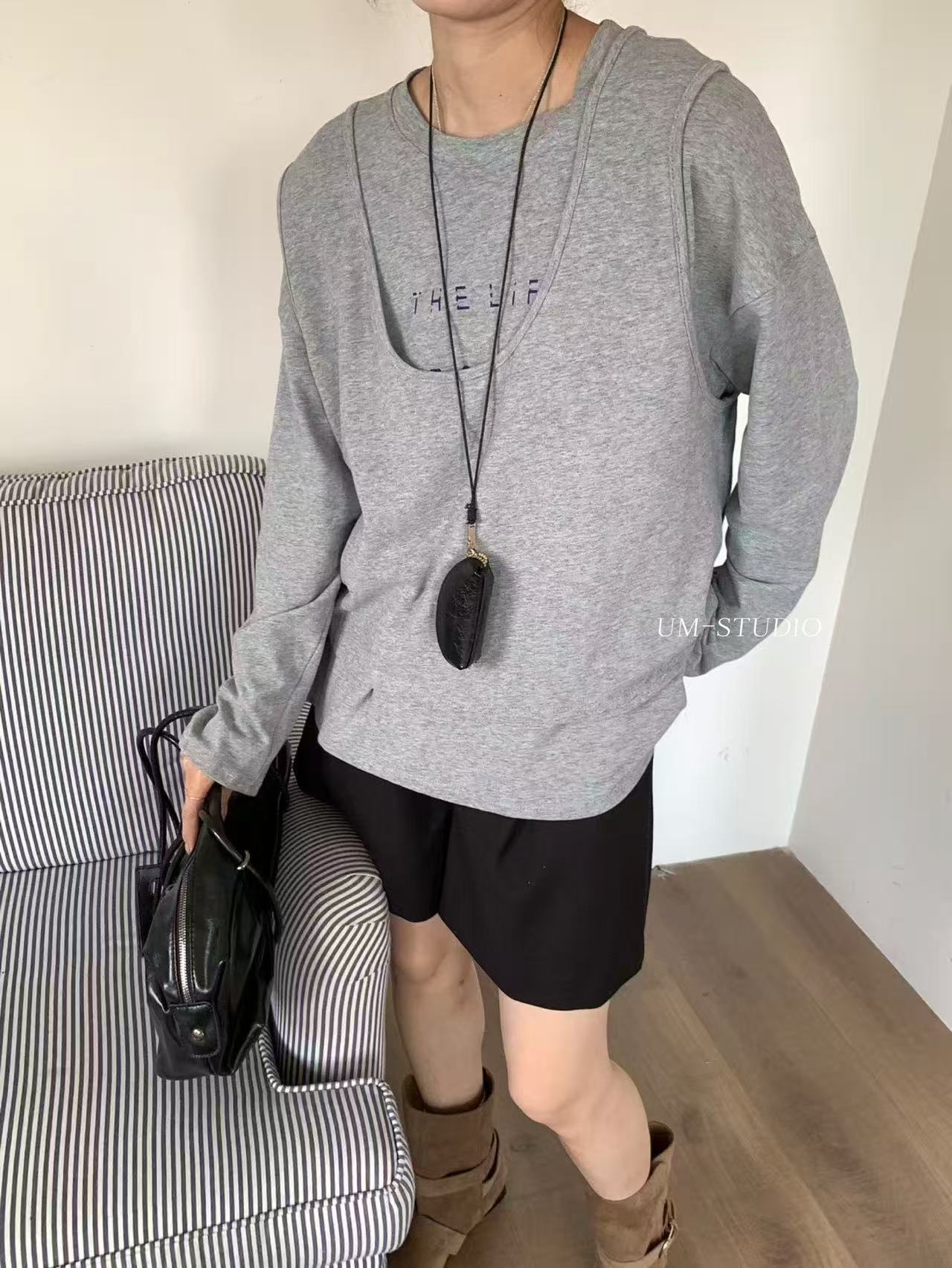 UM#618219#上衣两件套 FL