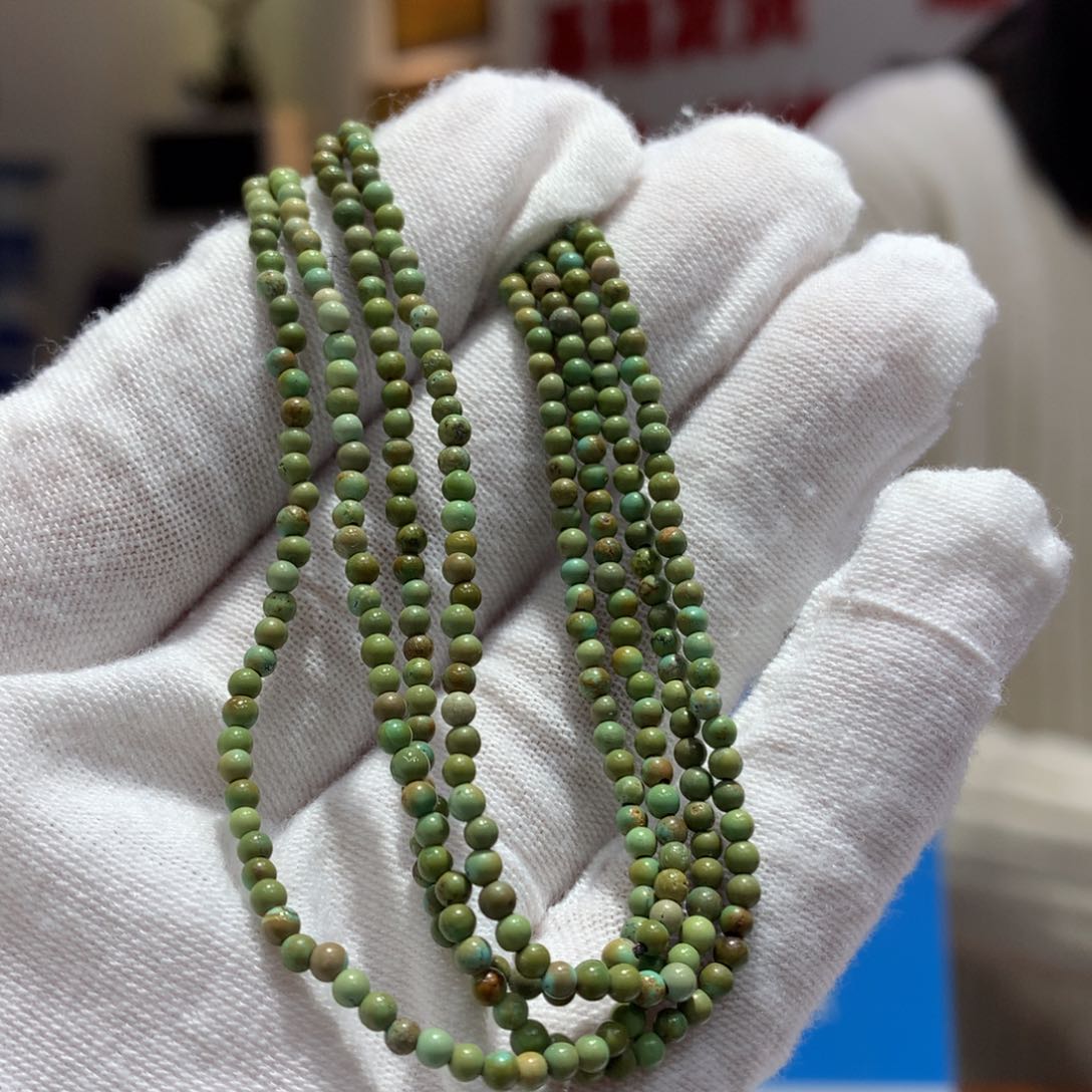 绿松石长链未镶嵌