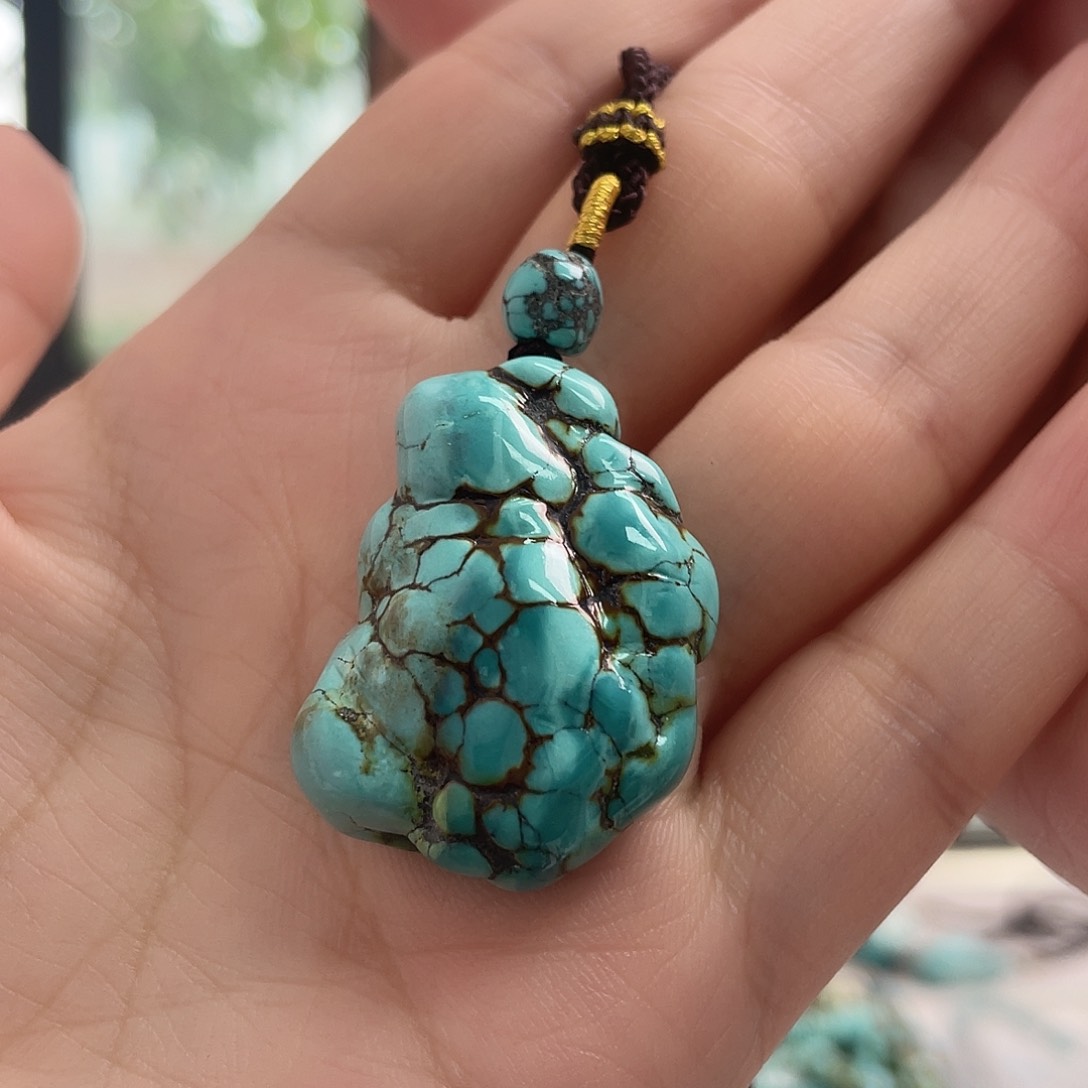 未镶嵌绿松石珠宝奇石