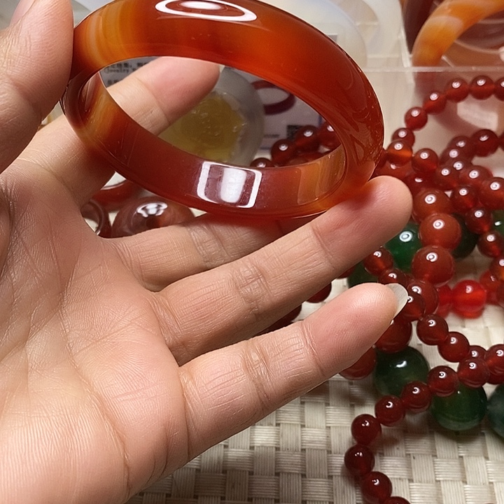 玛瑙/玉髓未镶嵌手镯