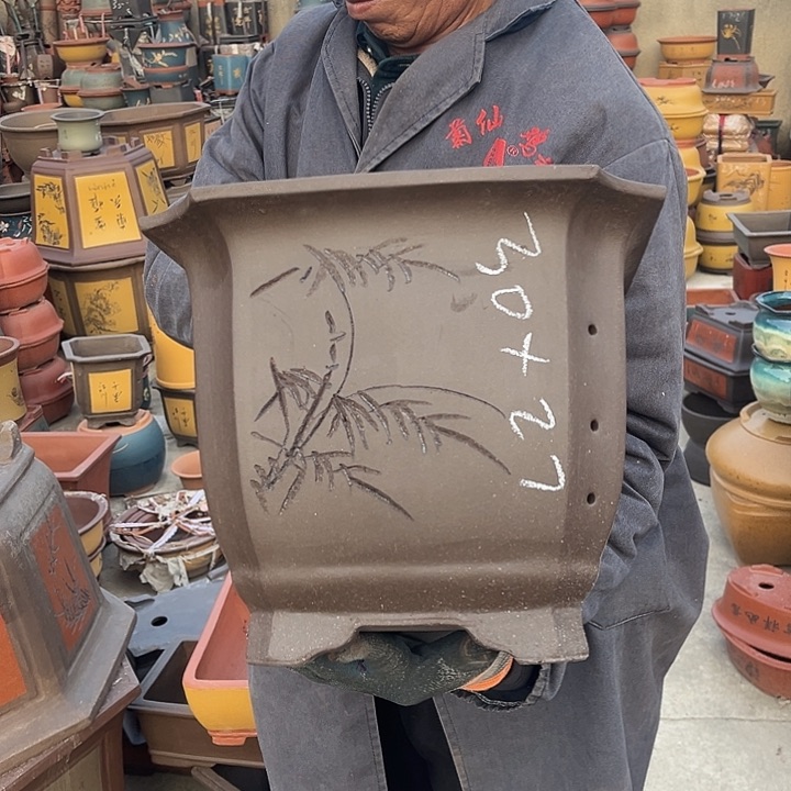 紫砂紫砂花盆是最具