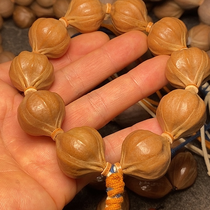 橄榄核手串2.2四花36号