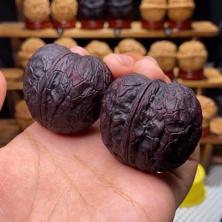 文玩核桃吊坠寿星元宝地闷11