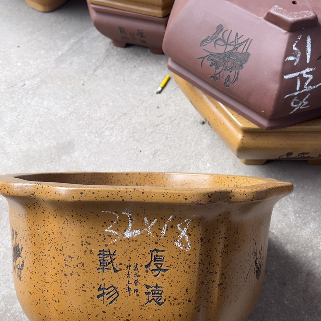 紫砂花盆盆景艺术