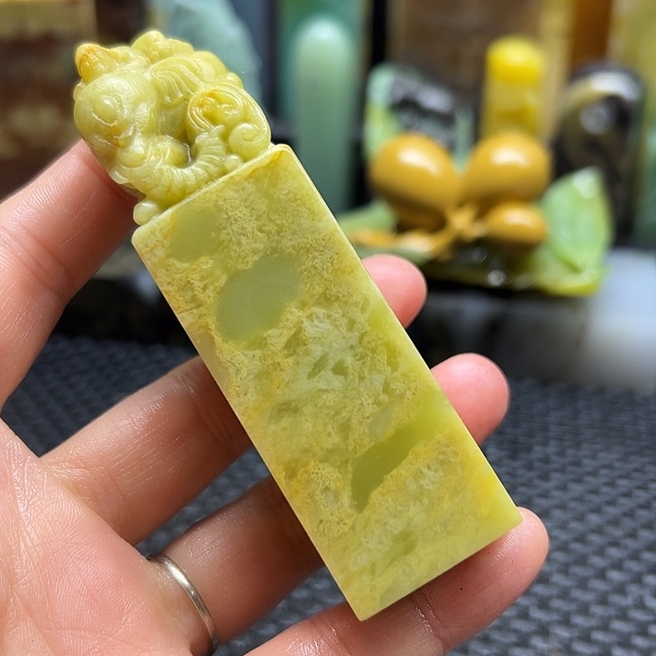 禅***爱青田石印章石印章石