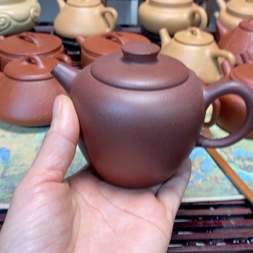 【闪购商品】紫砂茶壶底槽清半手工清仓