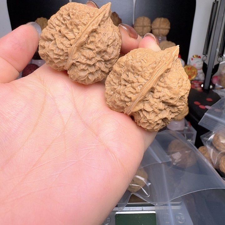 吊坠文玩核桃22号车41尺寸开裂蛙