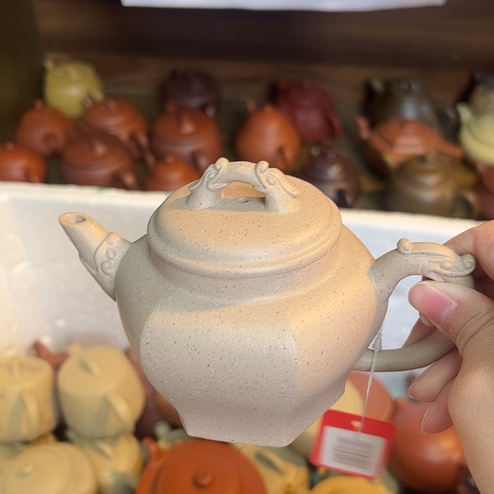 茶壶紫砂宜兴紫砂壶白段270