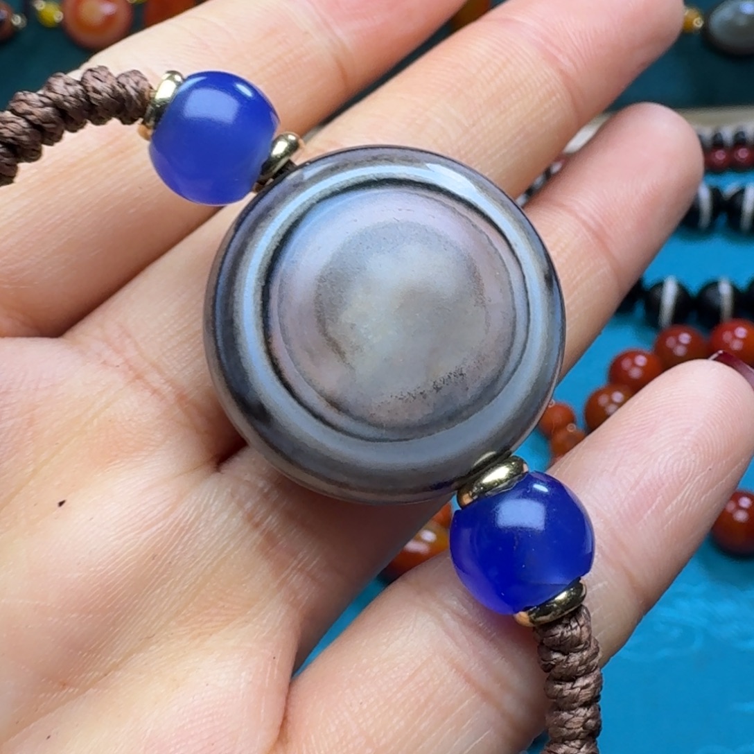 玛瑙/玉髓未镶嵌项链