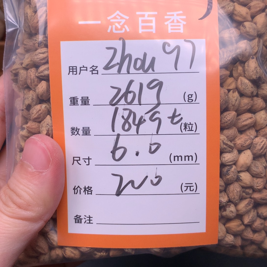 z***7吊坠柏香籽/百香籽