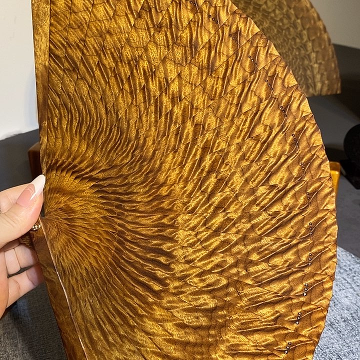 金丝楠金丝楠木扇子