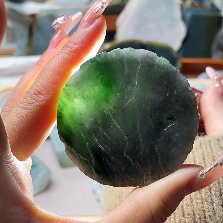 翡翠裸石料子不包工