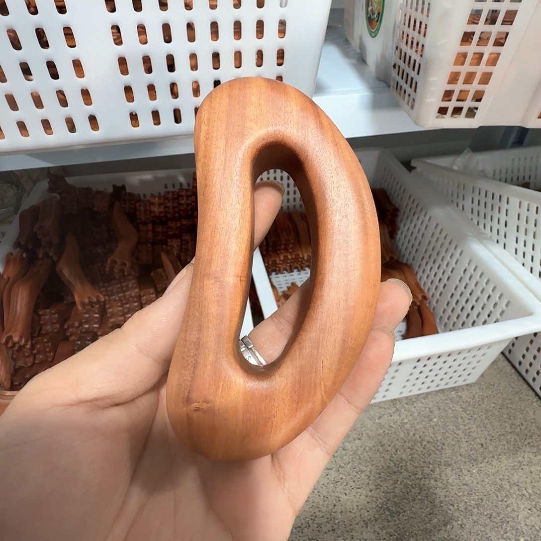 红檀木半圆推板微瑕