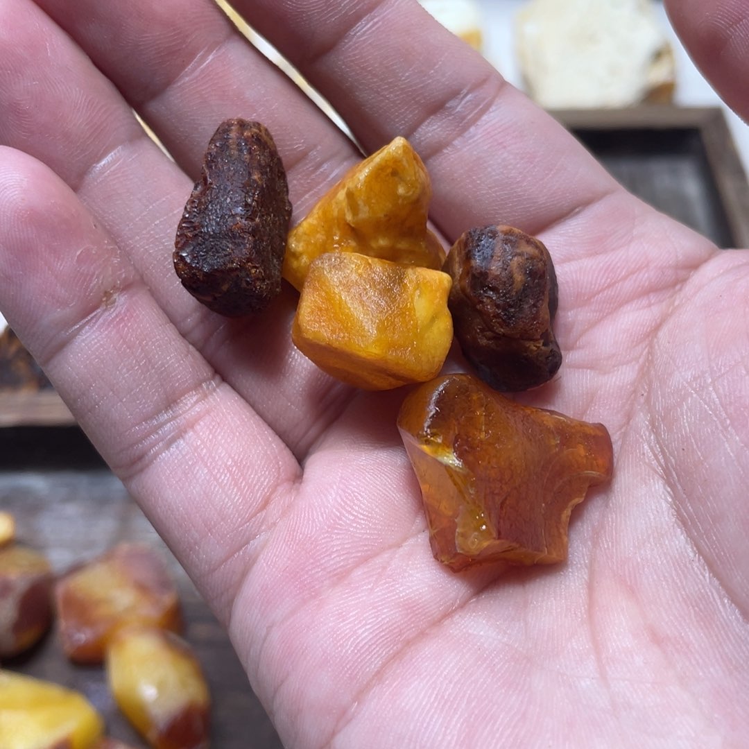 定制琥珀西***哥天然原矿
