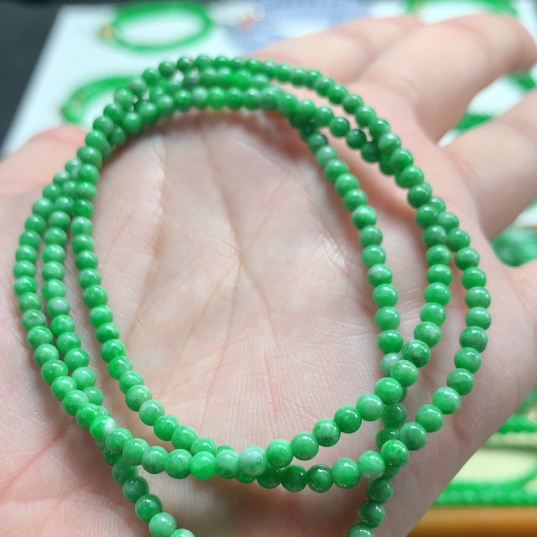 翡翠未镶嵌手链翡翠