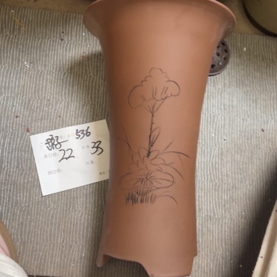 紫砂花盆紫紫砂盆