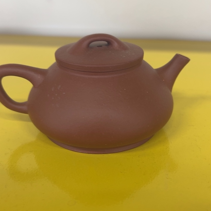 茶案紫砂朱泥文瓢160