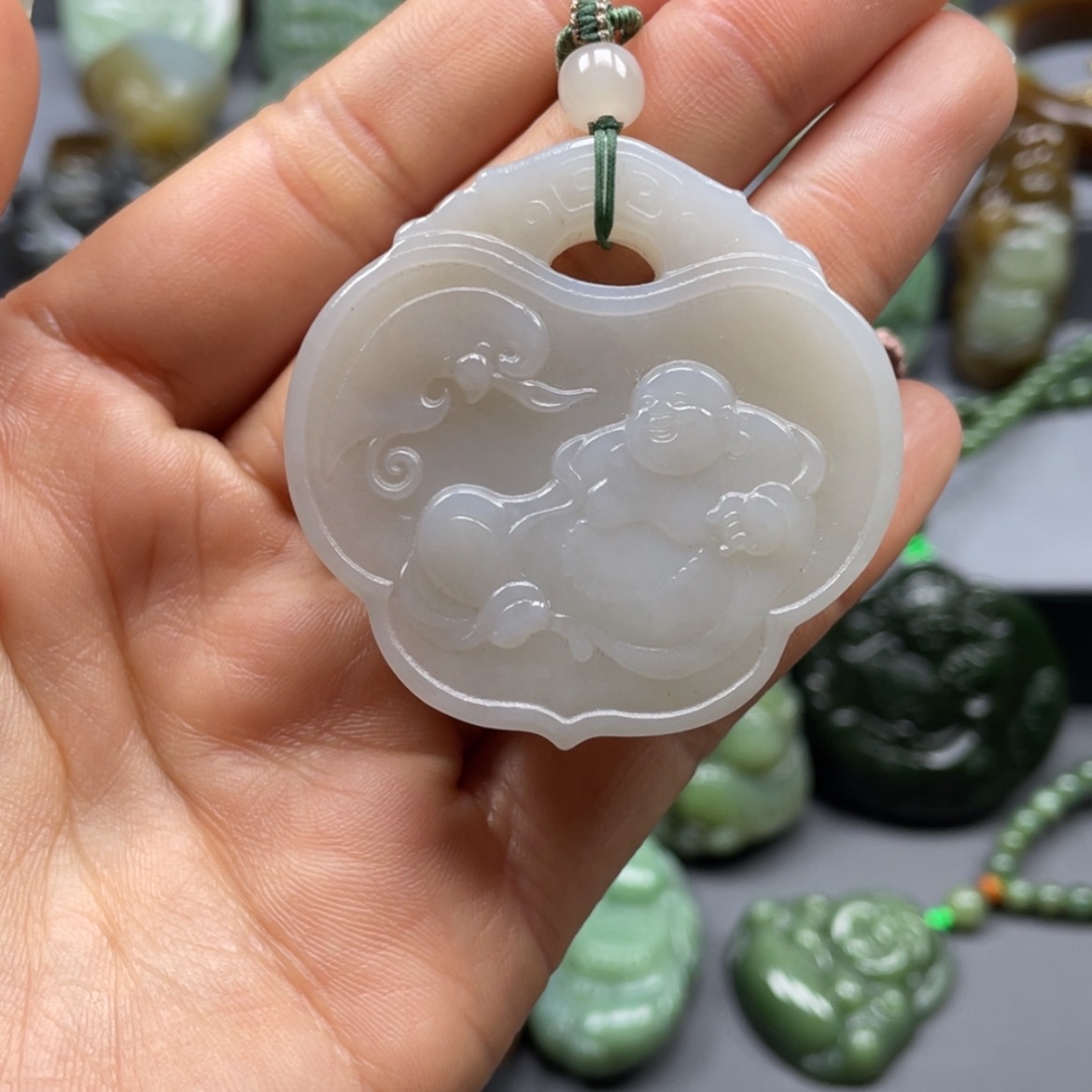 【闪购商品】和田玉吊坠未镶嵌