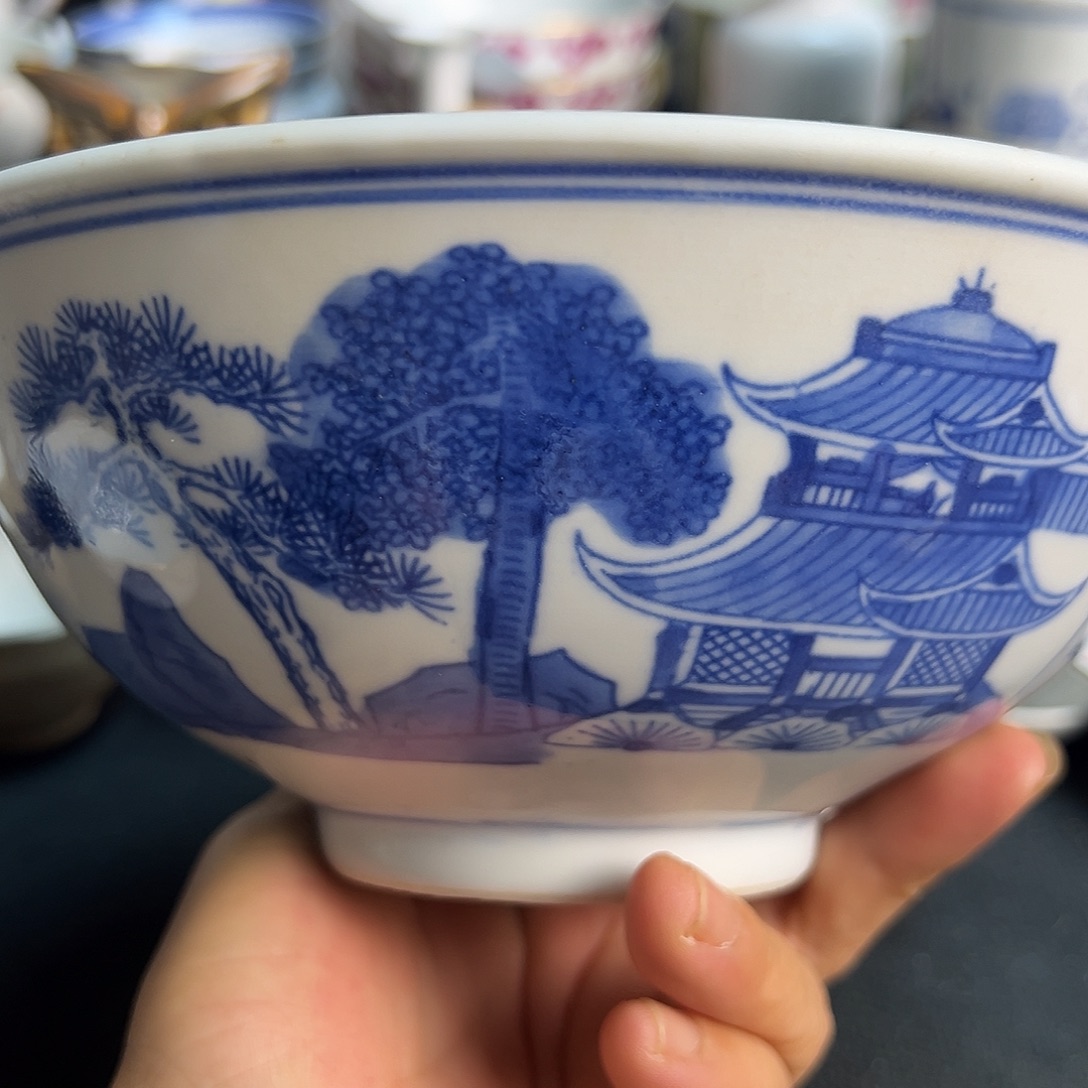 碗景德镇陶瓷大面碗