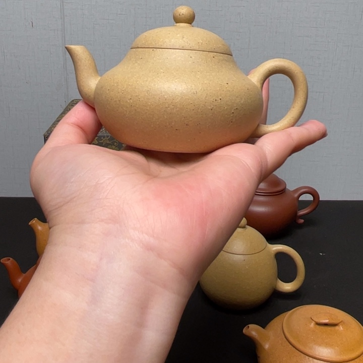 紫砂壶全手工本绿