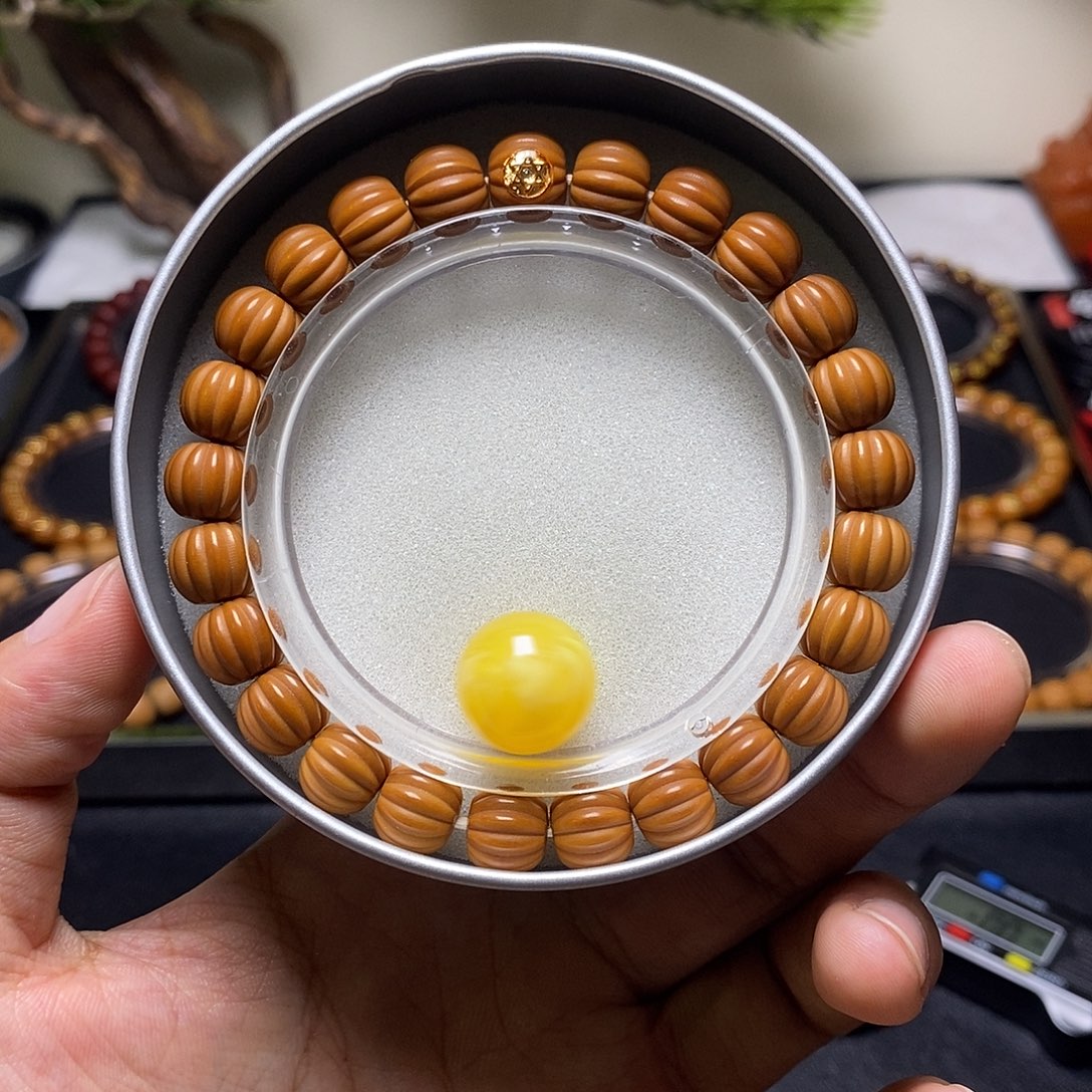 猴头核桃手串金标多瓣瓜珠尺寸10左右全品4号