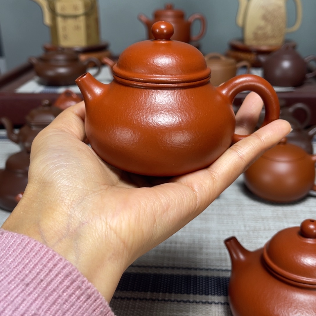 邵***计茶壶紫砂全手工容天125cc