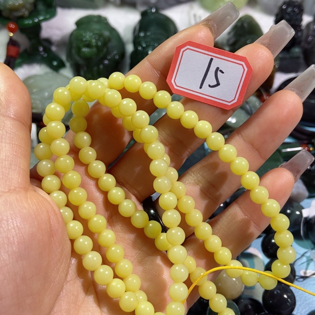 和田玉珠宝半成品未镶嵌十**四