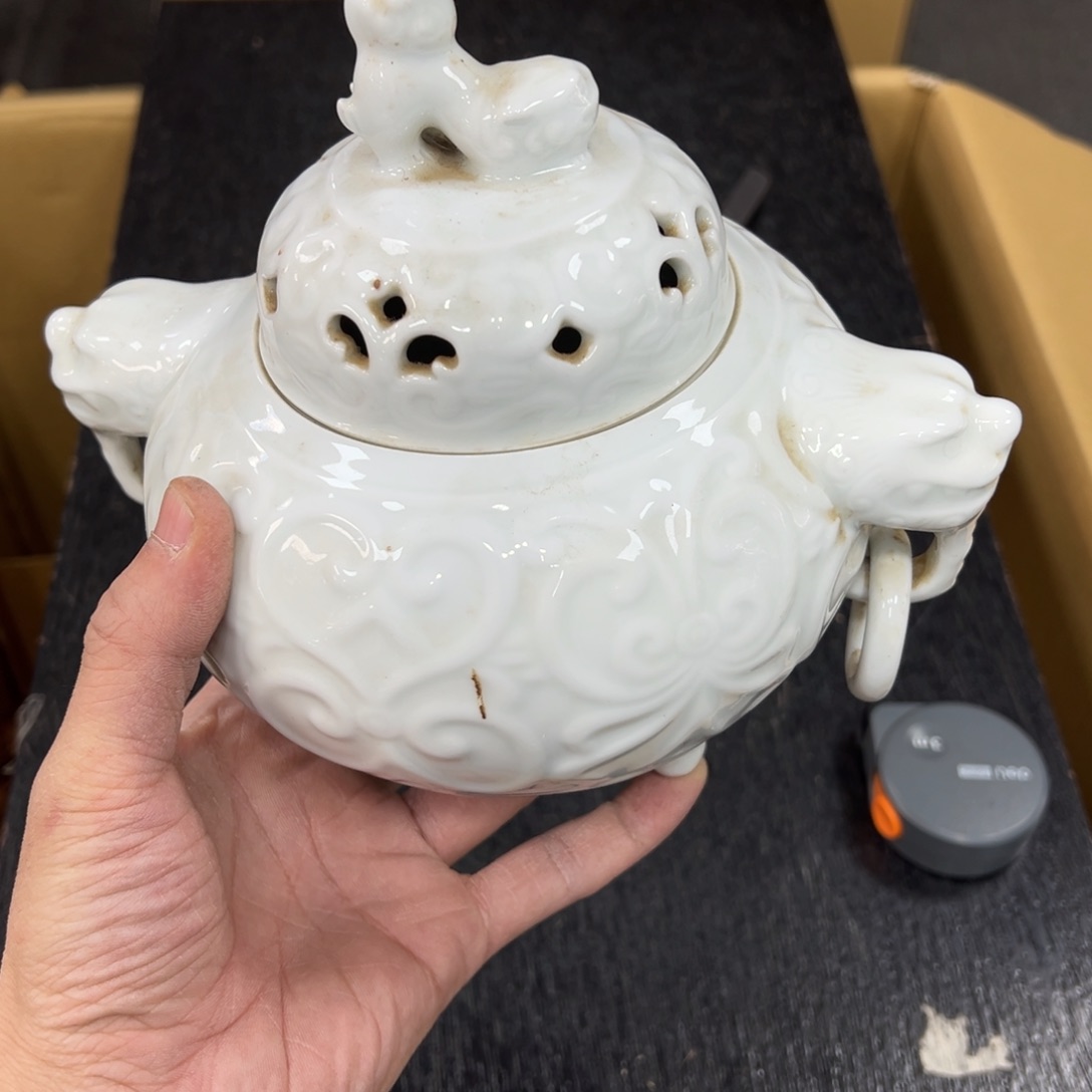 陶瓷日本中古工艺品摆件