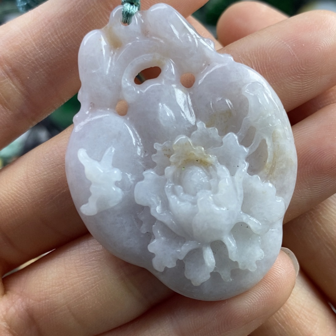 翡翠颈饰未镶嵌吊坠