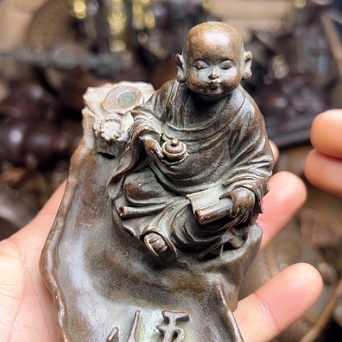 铜制文玩把玩物件