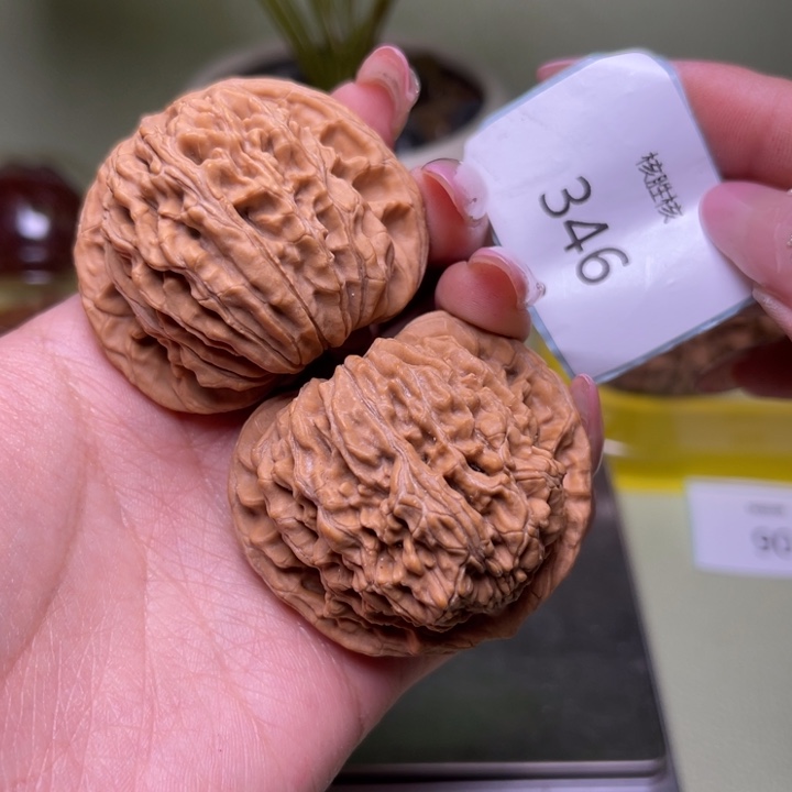 文玩核桃把件46尺全品楼346