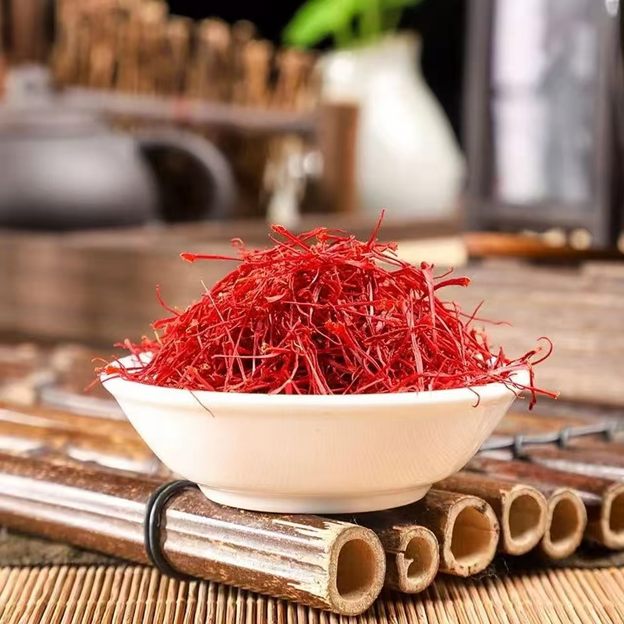 头茬藏红花可泡水滋补泡酒