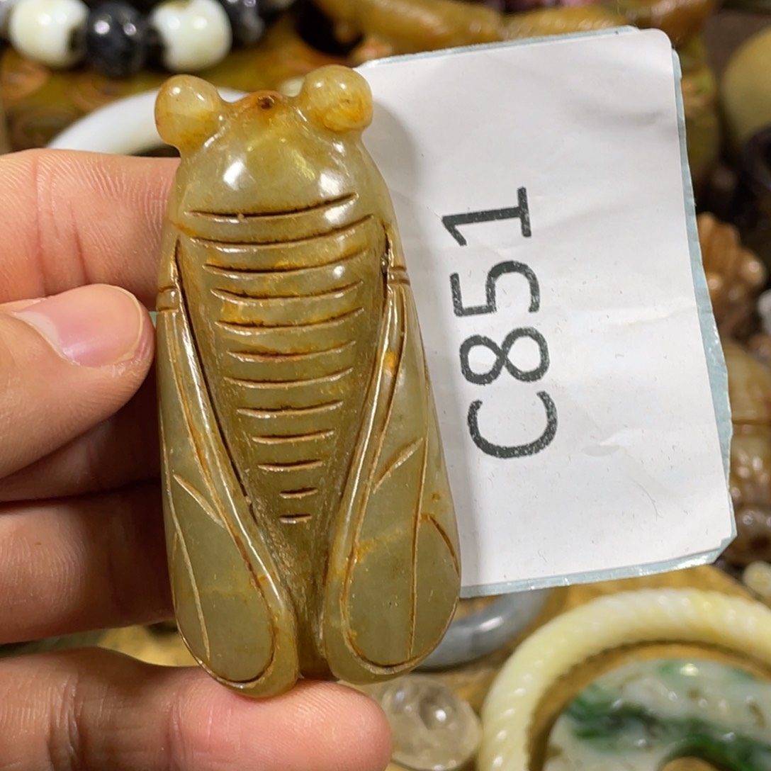 和田玉吊坠(不含链)未镶嵌