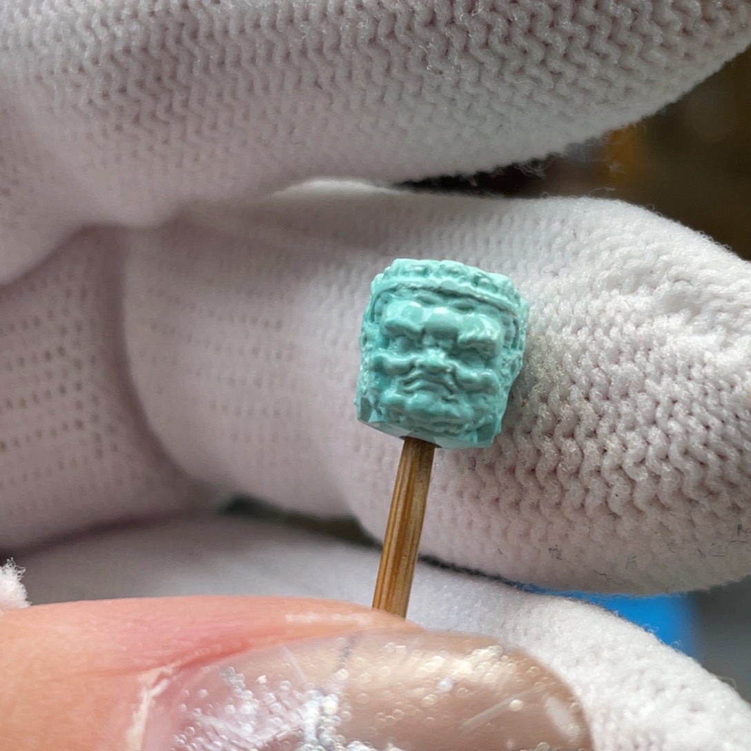 绿松石未镶嵌挂件