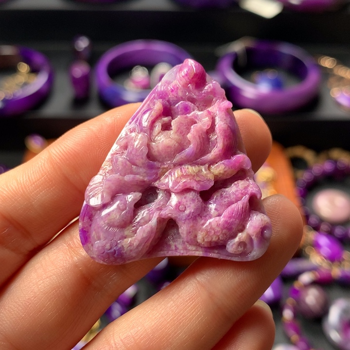 苏纪石（舒俱来）吊坠未镶嵌