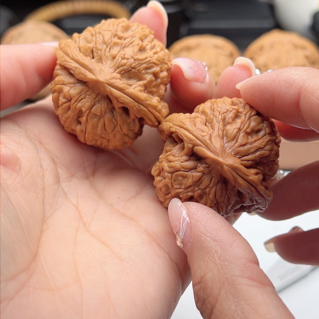 文玩核桃把件莲花39