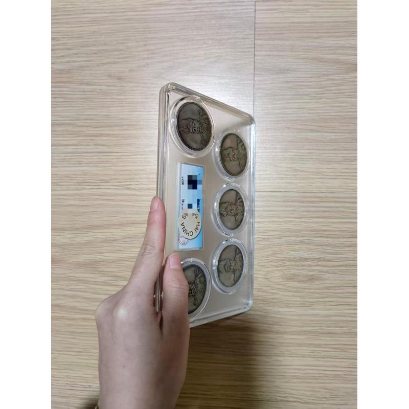 特色手工艺品  一盒五圆高帽龙洋 复古风工艺品完整082