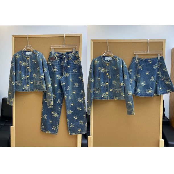 CNC套装｜丹宁风牛仔提花套装30FJ