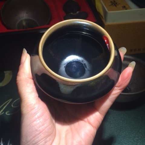 【闪购商品】茶盏建盏主人杯图片款