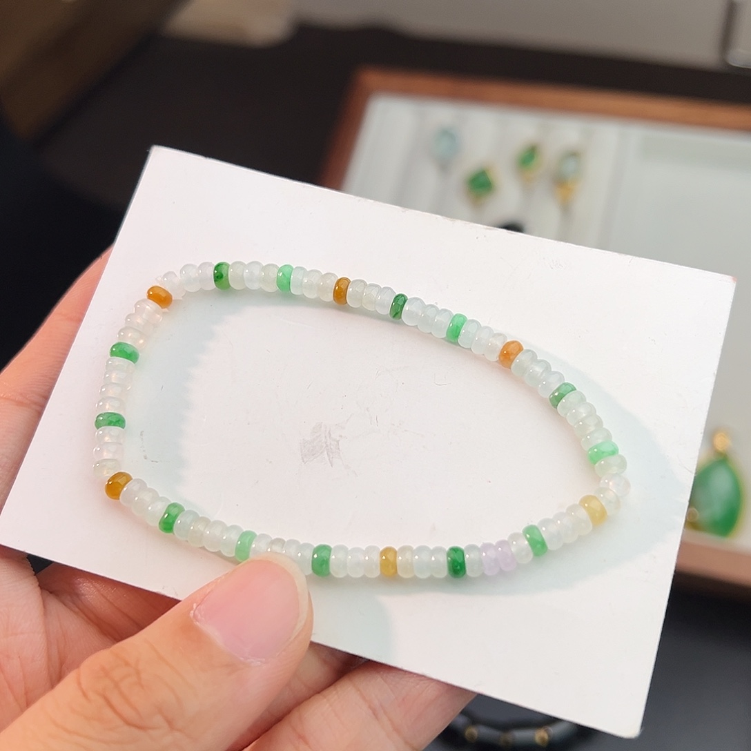 翡翠未镶嵌手串翡翠手串