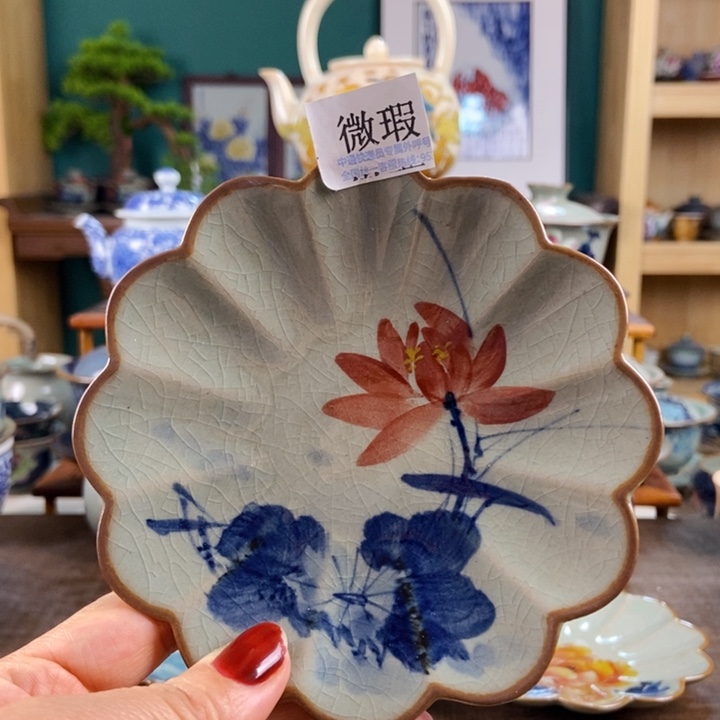 瓷片手工制作工艺精湛等特点